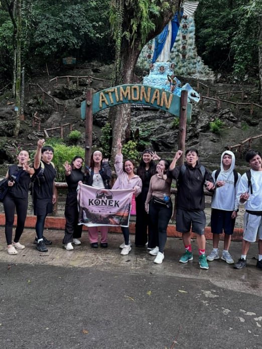 KONEK group sa Atimonan arch